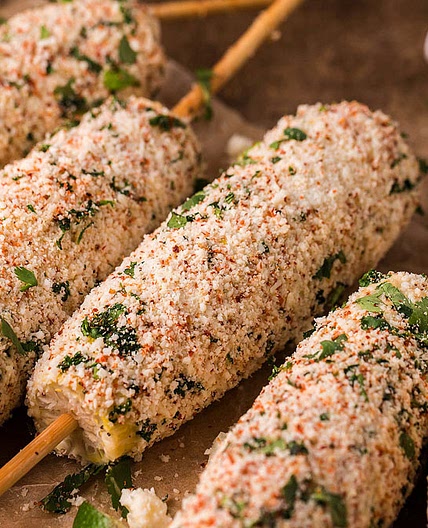 Smoked Elote - Mexican Street Corn