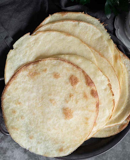 Keto Tortilla Recipe with 0 Net Carbs