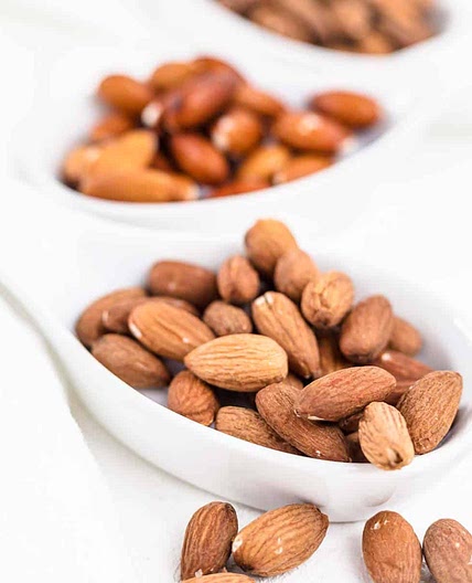 Activated Almonds or Soaked Almonds Snack