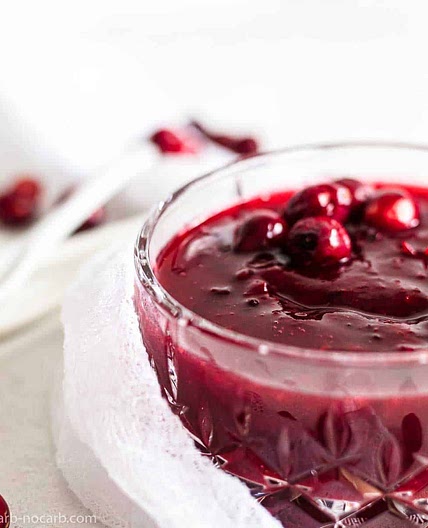 Sugar-Free Keto Cranberry Sauce Recipe