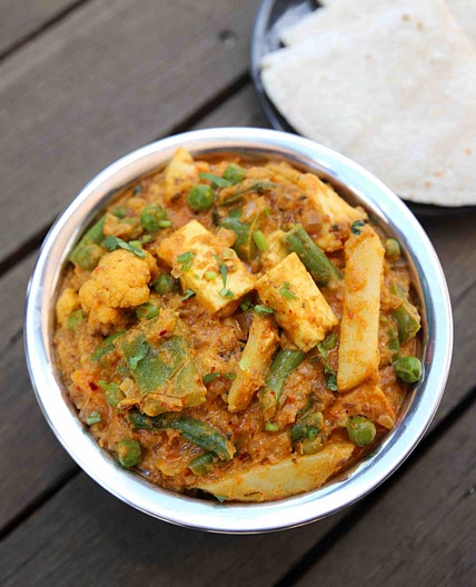 veg kadai recipe | kadai vegetable recipe | vegetable kadai sabzi