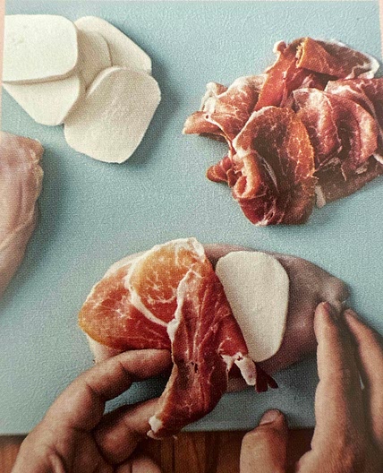 Prosciutto & Mozzarella-Stuff Chicken Parm