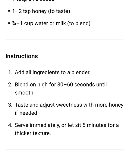 Tropical Berry chia smoothie