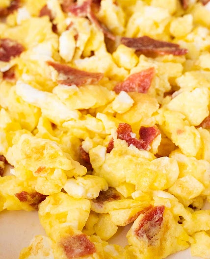 Scrambled Eggs With Bacon