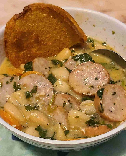 Easy Sausage-Bean Skillet