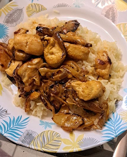 Poulet au curry