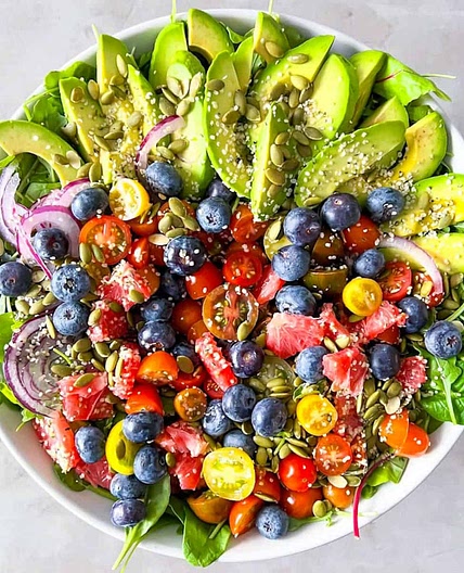 Spinach and Arugula Salad