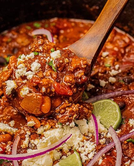 Slow Cooker Birria Chili