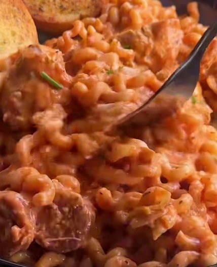 Baked Chicken and Chorizo Pasta