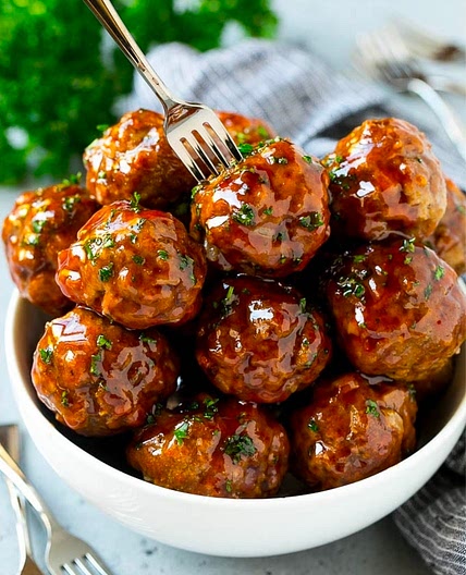 D'licious Sweet & Sour Meatballs