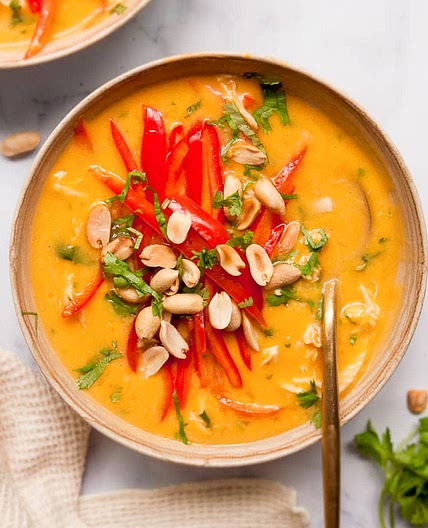 Thai Chicken Butternut Squash Soup