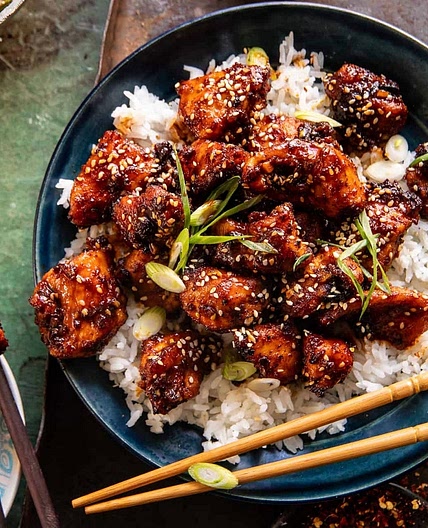 Spicy honey garlic sauce for chicken