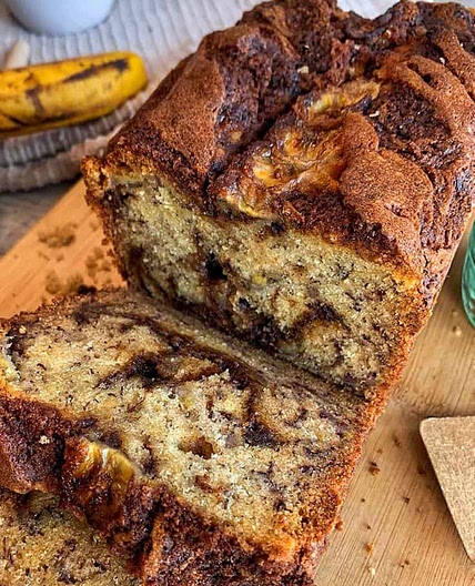 Cinnamon Swirl Banana Bread