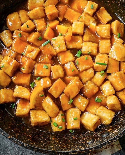 Vegan Orange Tofu