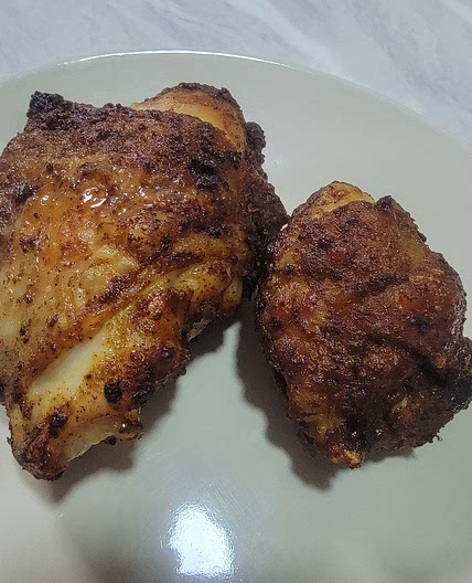 Chicken thighs crispy seasoning