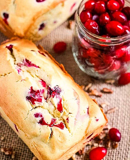 Cream Cheese Cranberry Bread Recipe