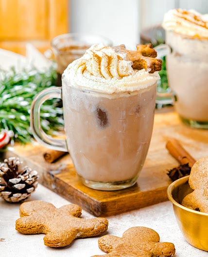Iced Gingerbread Latte