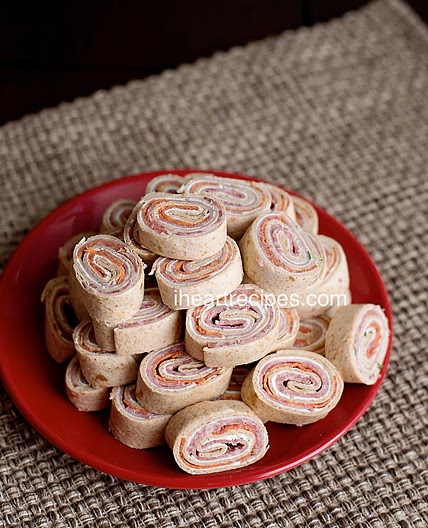 Italian Pinwheel Finger Sandwiches