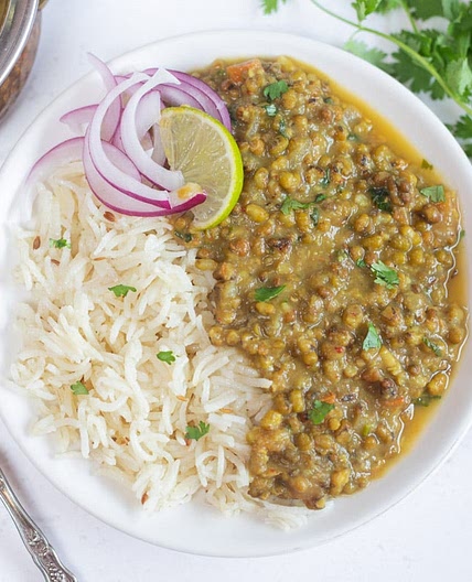 Green Moong Dal (Mung Bean Curry)