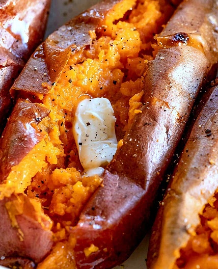 Baked Sweet Potato (How To Bake Sweet Potatoes)