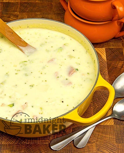 Ham and Broccoli Cheese Soup