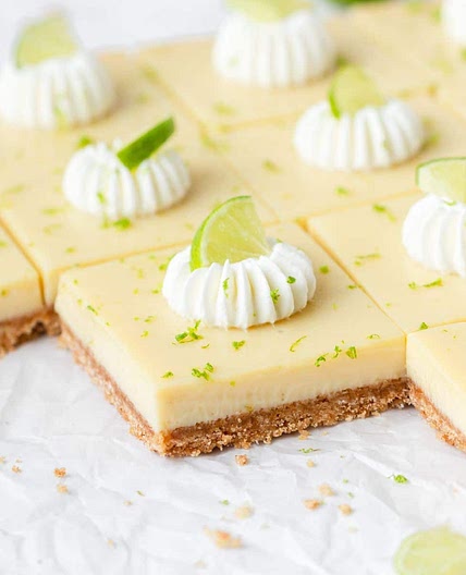 Key Lime Pie Bars