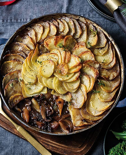Vegan mushroom hotpot