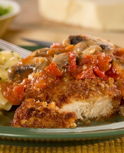 Asiago Crusted Chicken