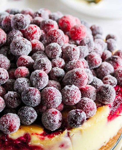 Cranberry Cheesecake