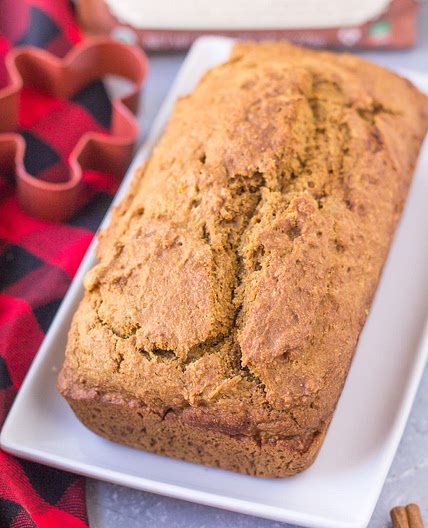 Healthy Gingerbread Loaf