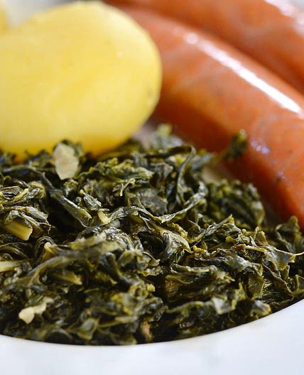 Braised Kale (German-Style)