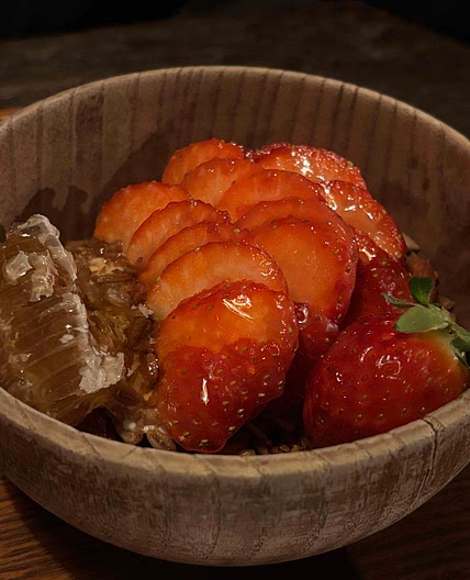 Strawberry Greek Yogurt