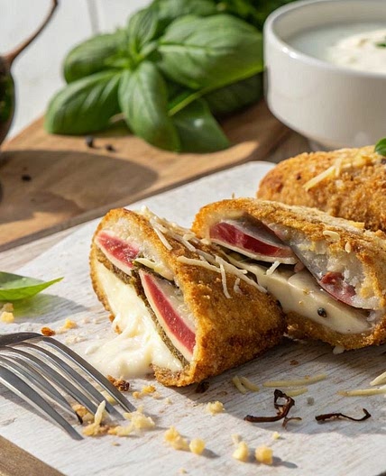 Berenjenas Rebozadas a la Milanesa Crujientes en Freidora de Aire