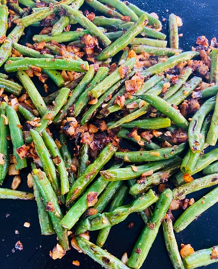 Blackstone Cajun Garlic Green Beans