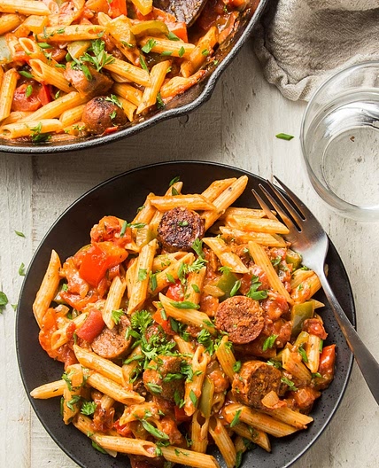 Vegan Cajun Pasta