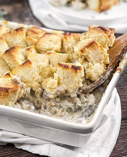 Biscuits and Gravy Casserole Recipe