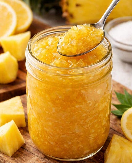 Small Batch Fresh Pineapple Jam