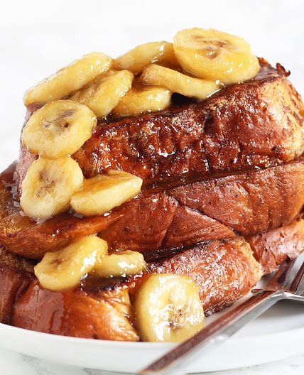 Bananas Foster French Toast