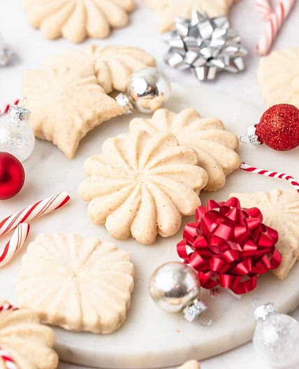 Brown Butter Stamp Cookies