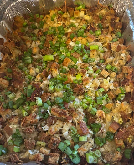 Bacon-Parmesan Stuffing