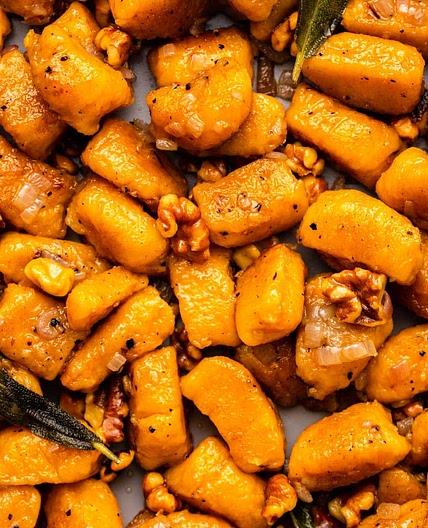 Butternut Squash Gnocchi with Sage Butter Sauce