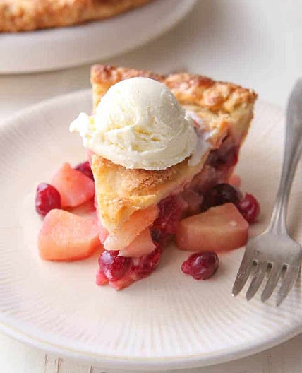 Cranberry Pear Pie