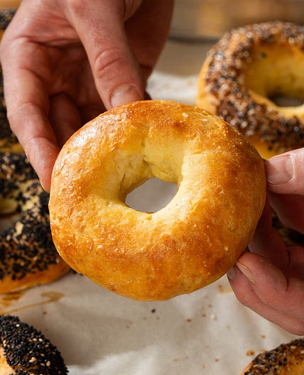 3 Ingredient Bagels