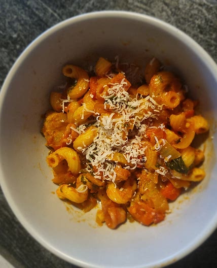 Spicy Sausage & Streaky Pasta