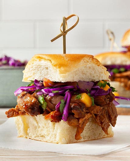 Caribbean Chipotle Pork Sliders