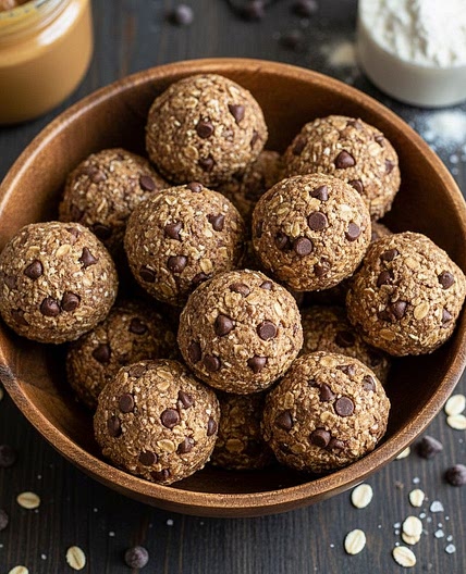 PBfit Chocolate Chip Protein Balls