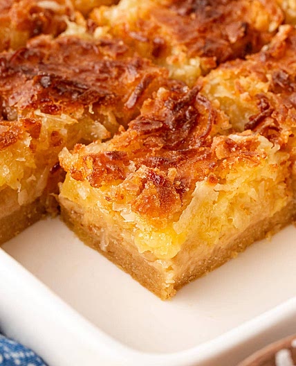 Old-Fashioned Hawaiian Dream Bars