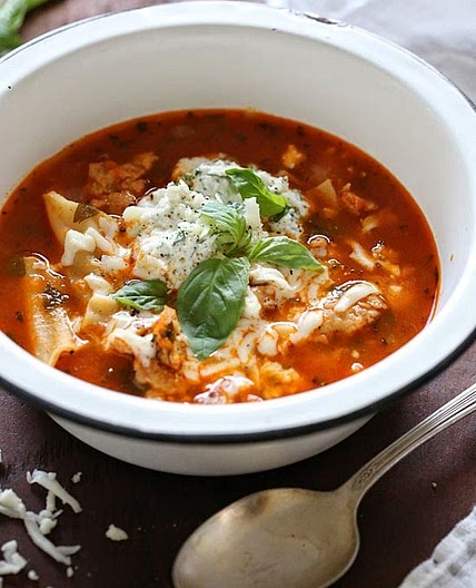 Lasagna Soup