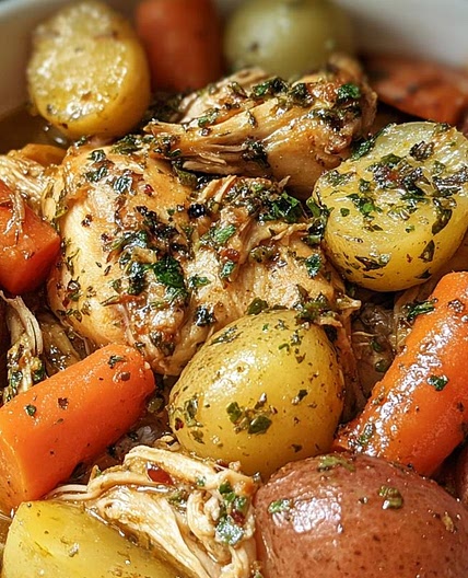 Garlic Butter Chicken Crockpot Recipe: 6-Hour Magic for Tender Bliss