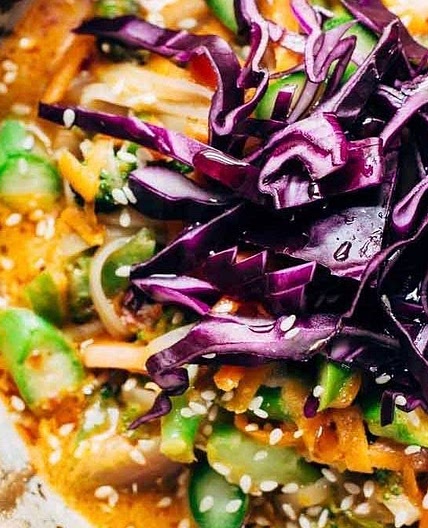 Coconut Curry Noodle Bowls